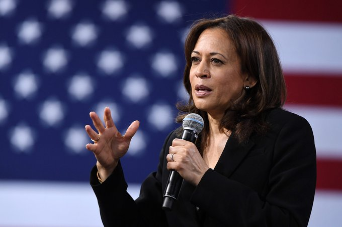 Image result for Kamala Harris announces plan to certify that Men & <a class='inner-topic-link' href='/search/topic?searchType=search&searchTerm=WOMEN' target='_blank' title='click here to read more about WOMEN'>women</a> paid equally